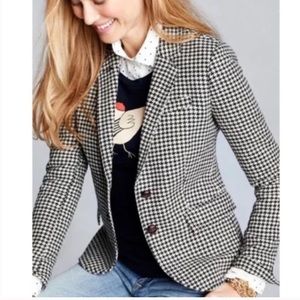 J Crew wool herringbone Schoolboy blazer